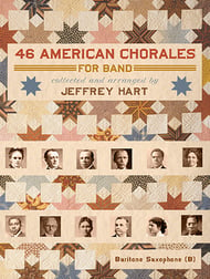 46 American Chorales for Band E Print cover Thumbnail